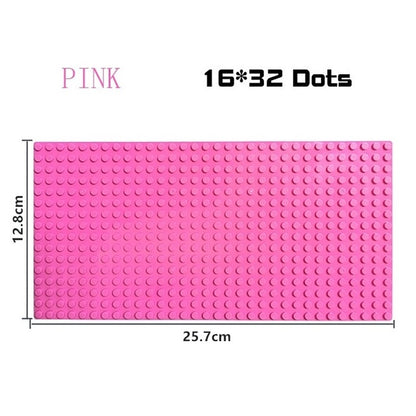 Base Plate 32*32 16X32 16X16 Dots  Building Blocks Baseplate DIY Plastic Plate  Classic Brick Accessories Kids Toy