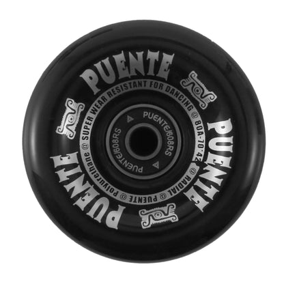 70mm Black Skateboard Wheels