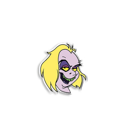 Beetlejuice Characters Handcrafted Epoxy Acrylic Lapel Pins