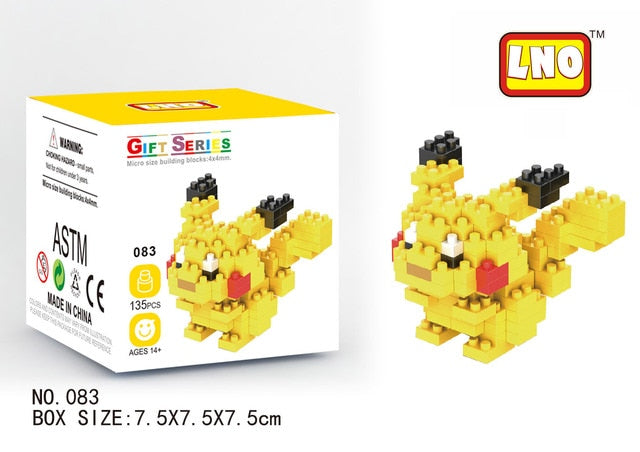 Pokemon Character Building Blocks