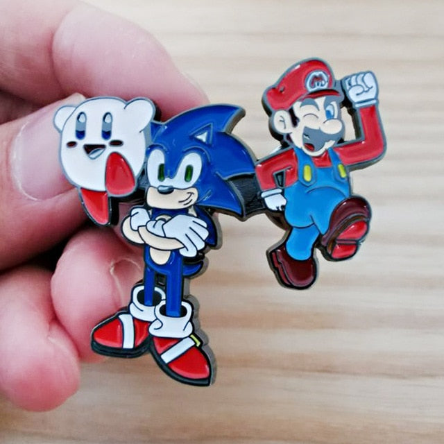 Super Mario Lapel Pins