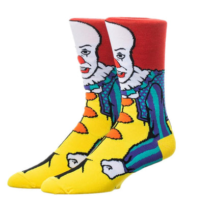 Horror Style Cotton Adult Sized Socks