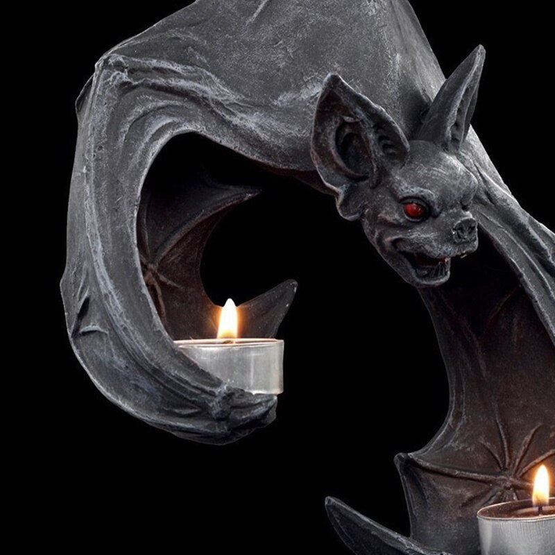 Bat Wall Mount Candle Holder