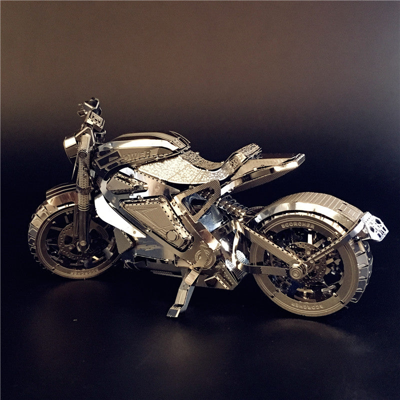 MMZ MODEL NANYUAN 3D Metal puzzle Vengeance Motorcycle Collection Puzzle 1:16 l DIY 3D Laser Cut Model puzzle toys for adult