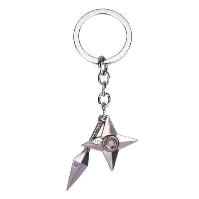 Anime Naruto Style Metal Keychains