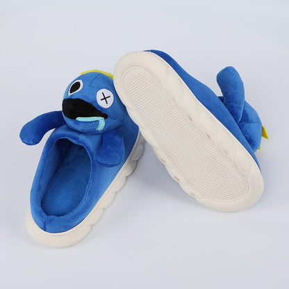 Rainbow Friends Plush Slippers