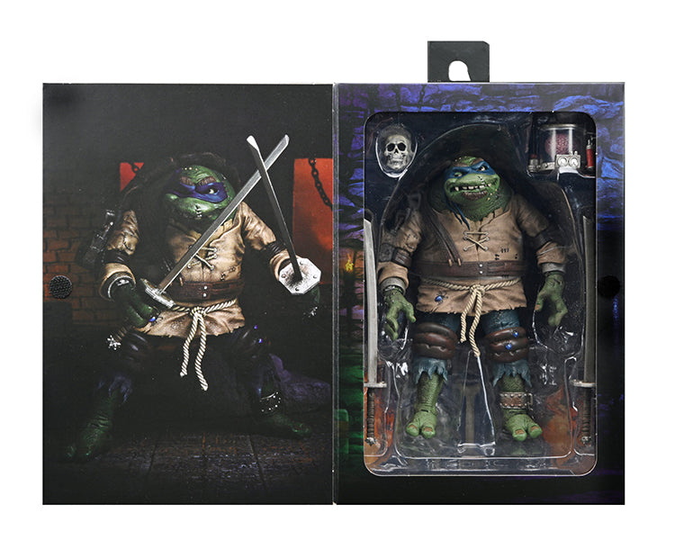 Teenage Mutant Ninja Turtles Universe Monsters The Hunchback Leonardo Set Classic Movable Action Figure Toys