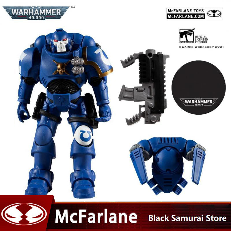 Original McFarlane Warhammer 40K Space Marine Reiver 7inch Collectible figurines Anime Action Figure Model Toys