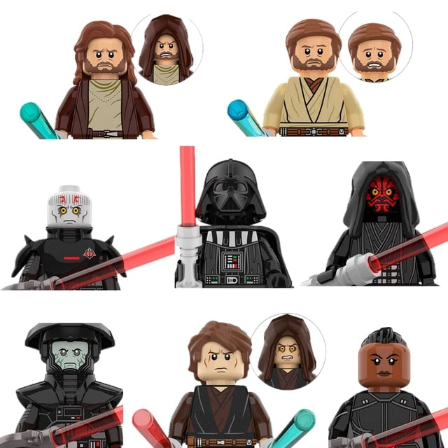 Star Wars Action Figures Block Bricks