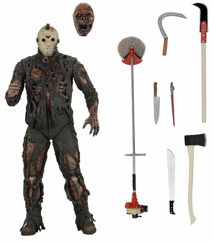 Michael Myers Action Figure Original Ultimate Jason Voorhees Figure Halloween PVC Toy Christmas Halloween Gift