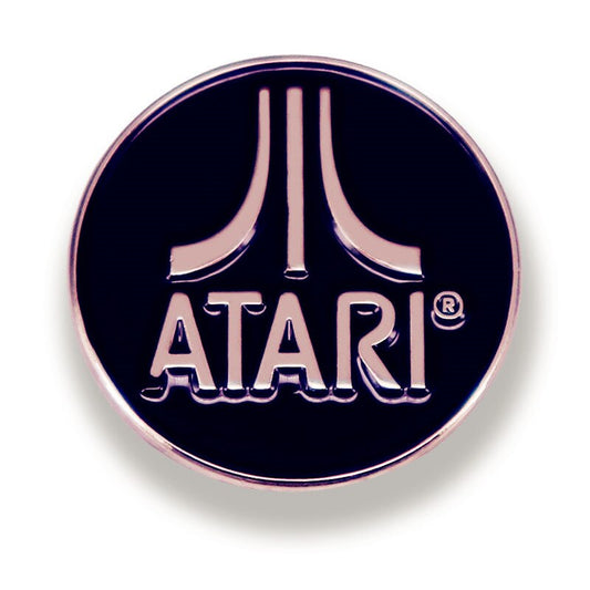 Atari Round Enamel Pin