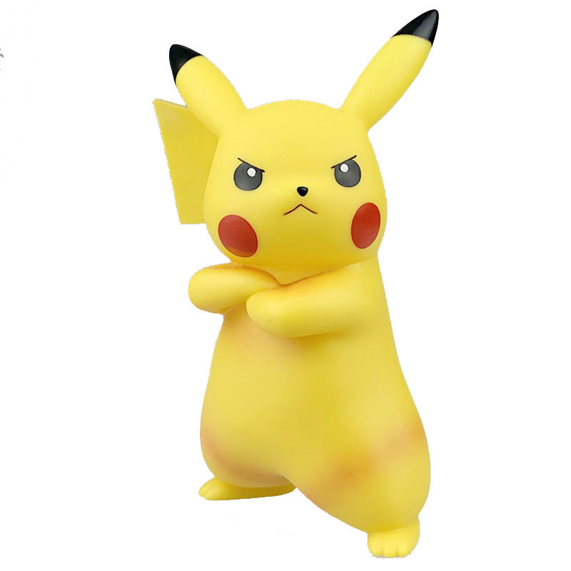 Pokemon Cute Angry Pikachu Action Figure