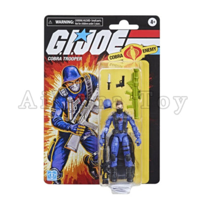 Hasbro G.I.JOE 3.75inch Original Action Figure Cobra Officer Grunt Lady J Anime Collection Movie Model For Gift Free Shipping