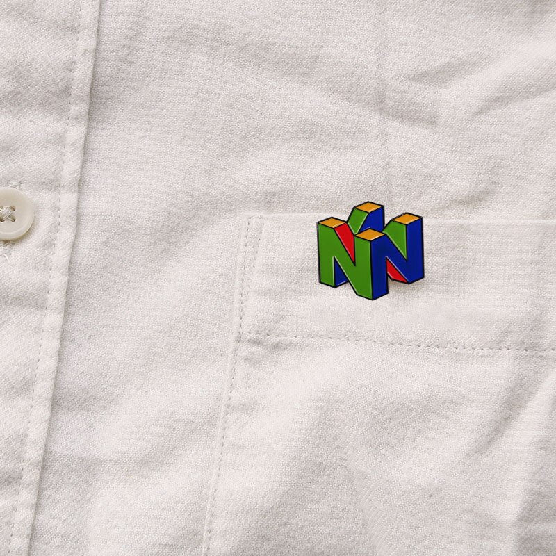 N64 Enamel Pin