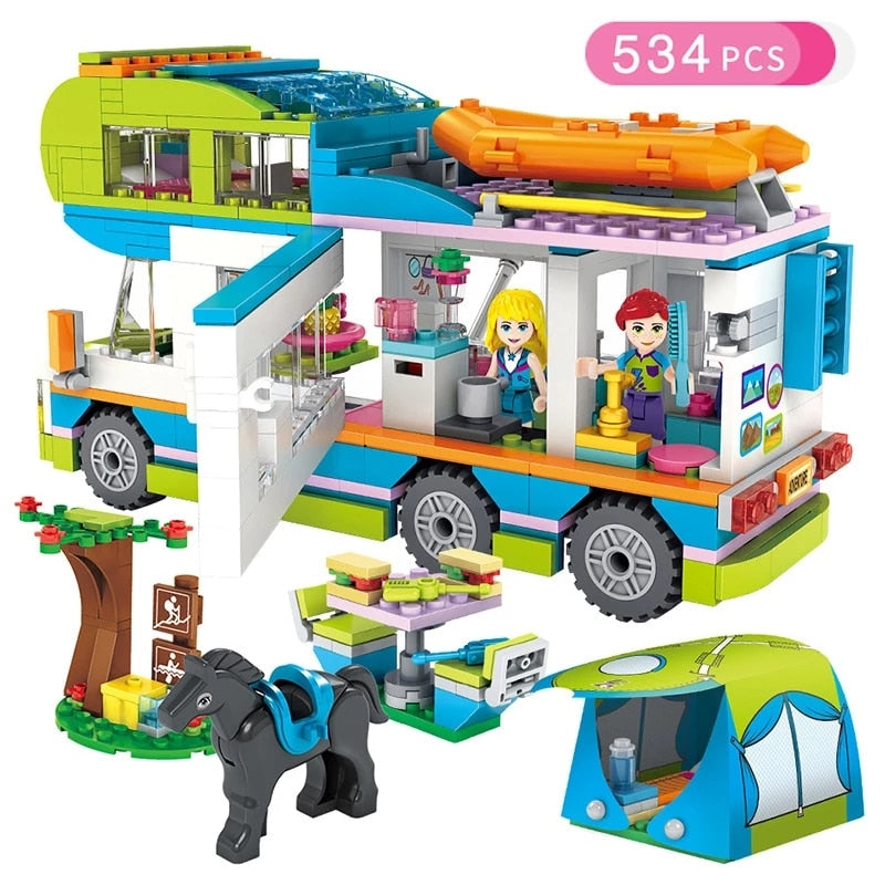 Friends Adventure Camper Building Blocks