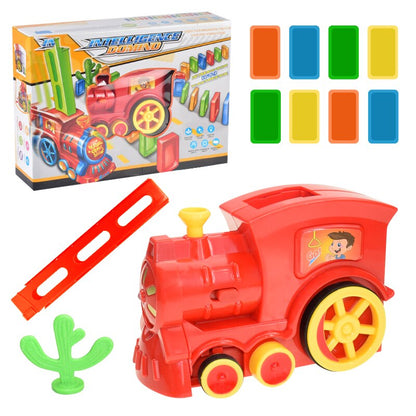 Automatic Dominoes Placer Train Toy Set