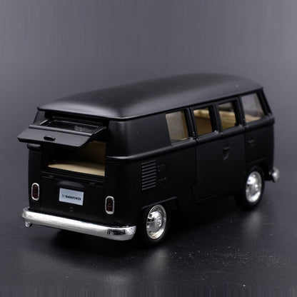 VW T1 Transporter Classical Bus Pull Back Model Car