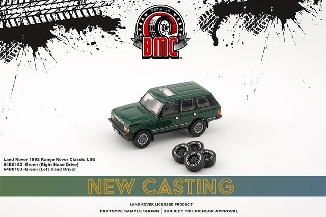 BM Creations 1:64 LandRover 1992 Range Rover Classic LSE Diecast Model Car