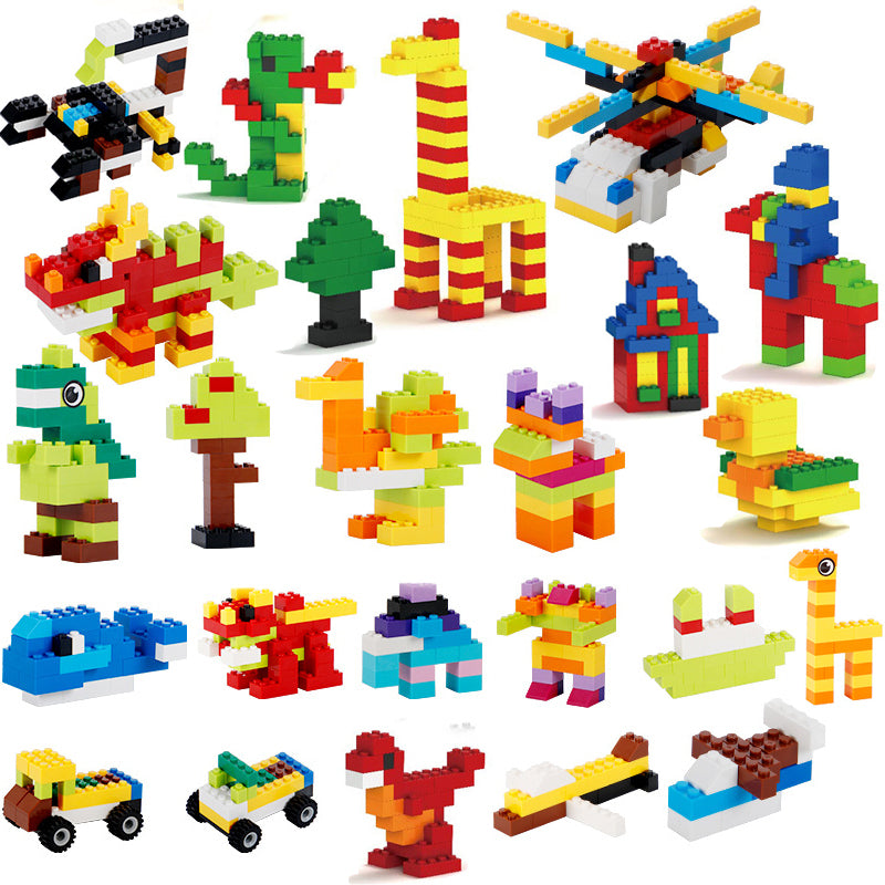 Building Blocks Creative Bricks Model Kits