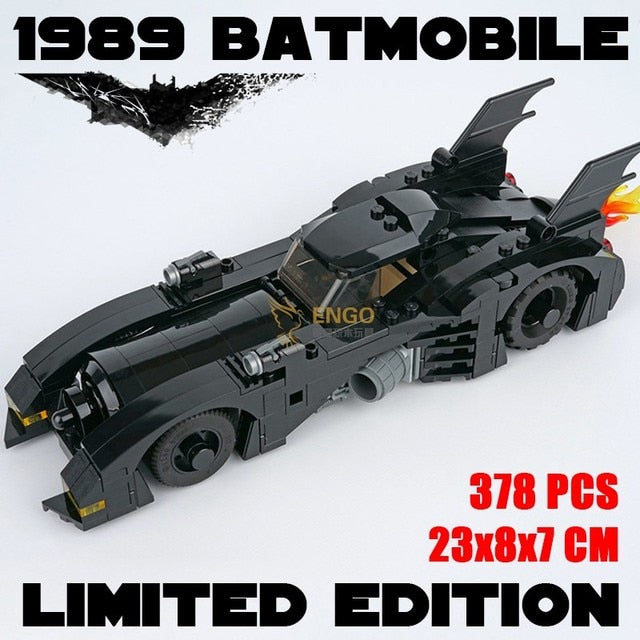 Batman 1989 Batmobile Set Building Blocks