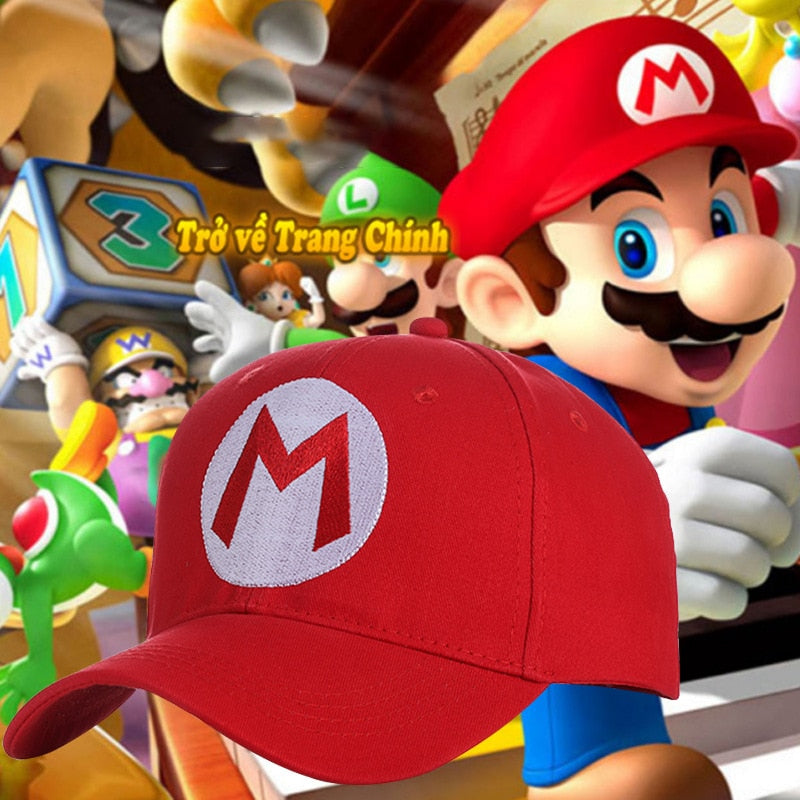 Super Mario Bros Classic Baseball Cap