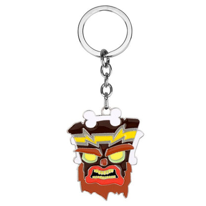 Crash Bandicoot Pendant Keychains