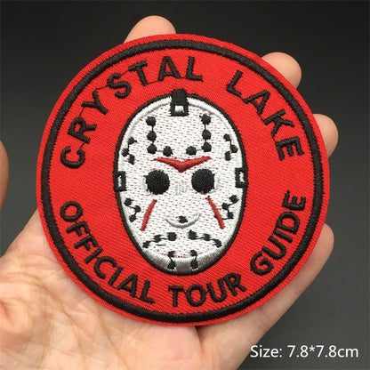 Horror and Skeleton Embroidered Patches