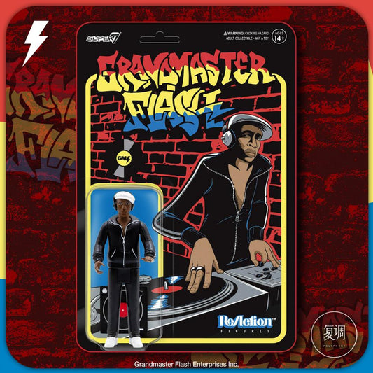 Super7 Grandmaster Flash Action Figure