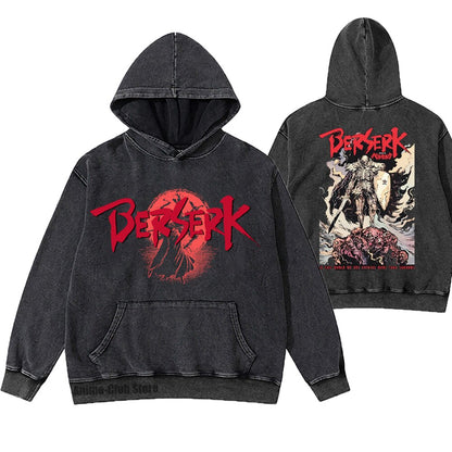 Berserk Retro Long Sleeve Sweatshirts