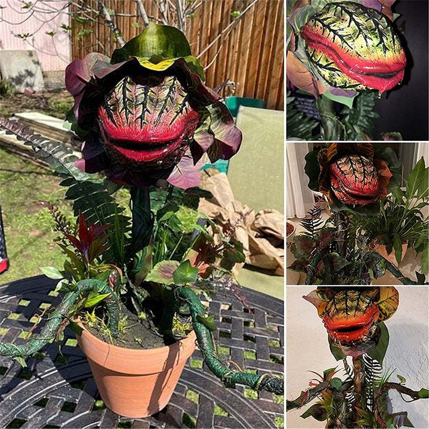 Little Shop of Horrors Halloween Garden Decor Plant