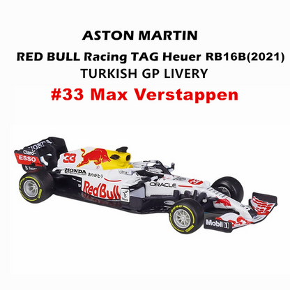 Bburago 1:43 Scale F1 2021 2022 Car Model Replica Mercedes Hamilton W12 Ferrari Red Bull Racing SF21 RB16 Collectible Miniature