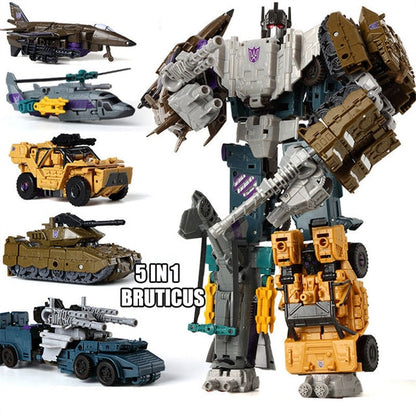 Transform 5 in 1 Combiners Bruticus Action Figure Toy