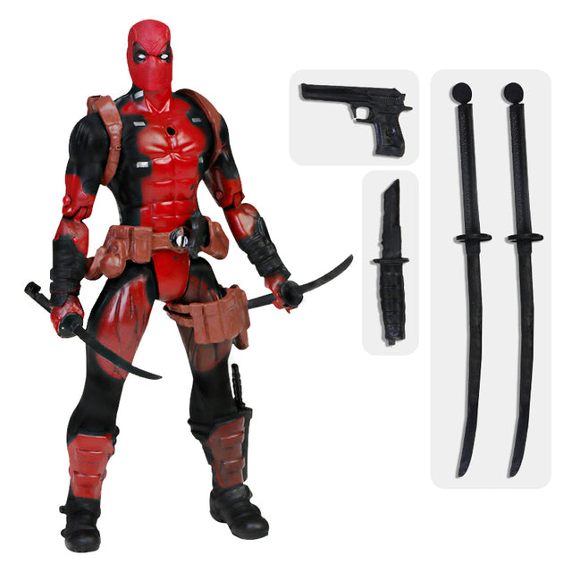 Marvel Avengers Deadpool Figures Joints Movable 6 inch Model Dolls PVC Action Figure Anime Christmas Gift Boys