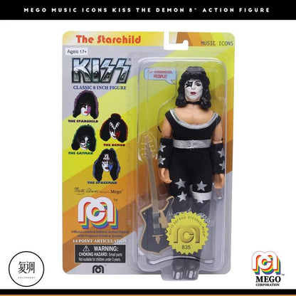 Mego Kiss Band The Demon Rock Band Action Figure