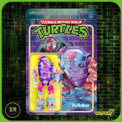 Super7 Teenage Mutant Ninja Turtles TMNT Anime Action Figure 2022 New Original Comic image Collection Hanging card Model Toys