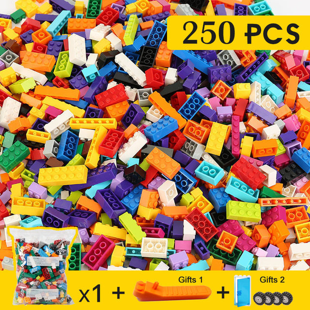 Building Blocks Creative Bricks Model Kits