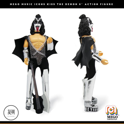 Mego Kiss Band The Demon Rock Band Action Figure