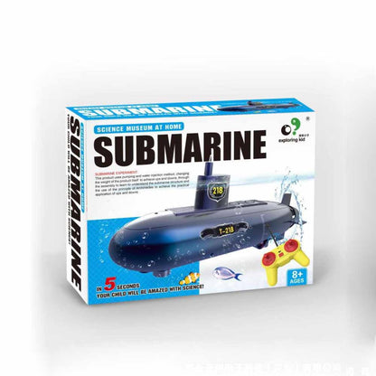 Funny RC Mini Submarine 6 Channels Remote Control Under Water Ship RC Boat Model Kids Educational Stem Toy Gift For Children