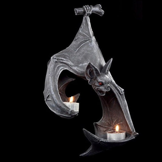 Bat Wall Mount Candle Holder