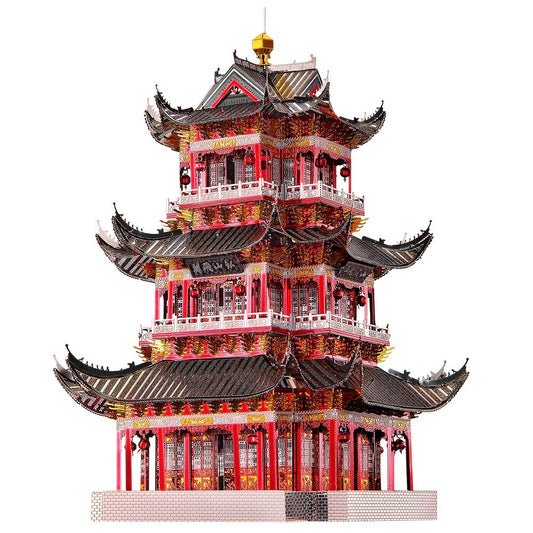 Juyuan Tower 3D Metal Model Building Kit