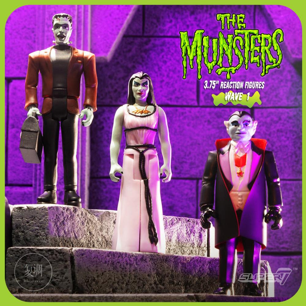 The Munsters Action Figures