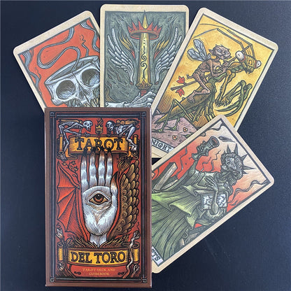 High Quality Del Toro Tarot Deck Cards Family Holiday Party Playing Cards Deck Tarot Card Board Games