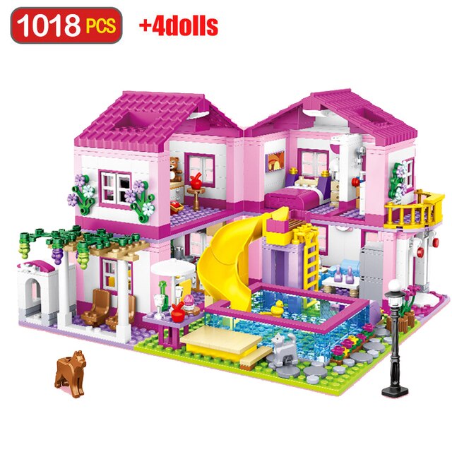 Friends Summer House Building Blocks Set