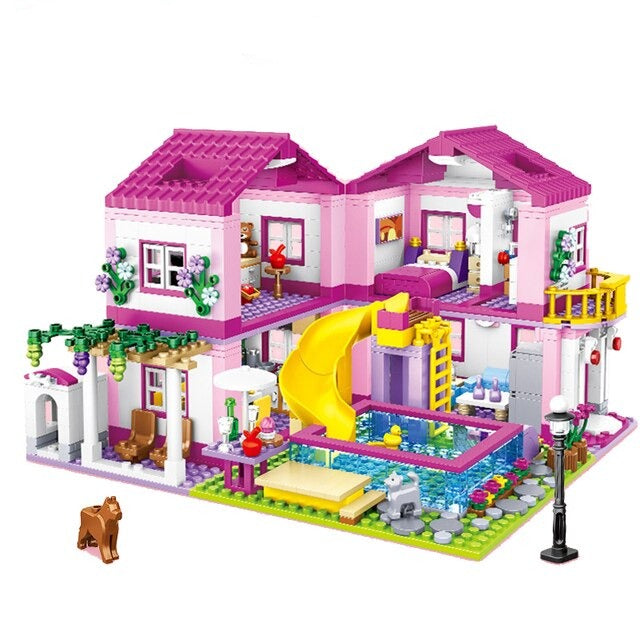 Friends Summer House Building Blocks Set