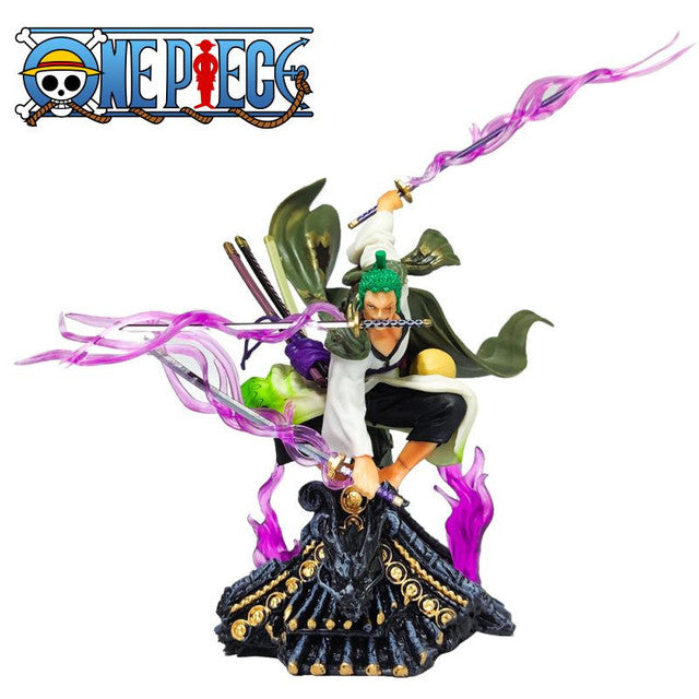 Onepieece Cartoon Figurine, Rorronoa Zorro Anime Figure Modèle PVC Action  Statue Décoration de Collection D'anime Jouets pour Enfants Thème Anime  Ornements pour Chambres à Coucher Salons Maisons : : Jeux et Jouets