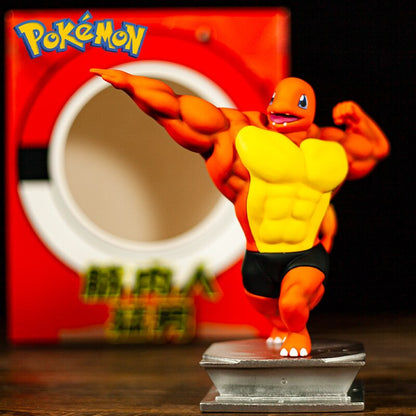 Pokemon Muscle Man Buff Boy Pikachu Action Figures