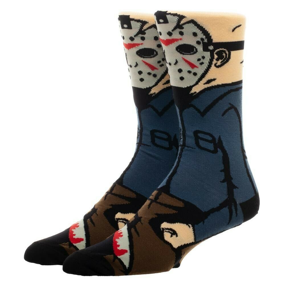 Horror Style Cotton Adult Sized Socks