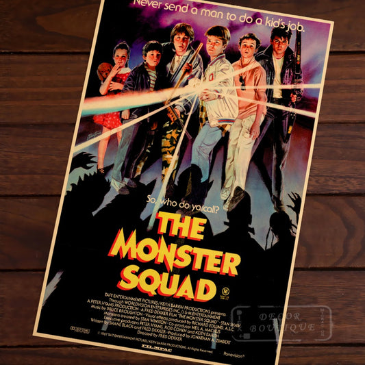 The Monster Squad Classic Movie Poster