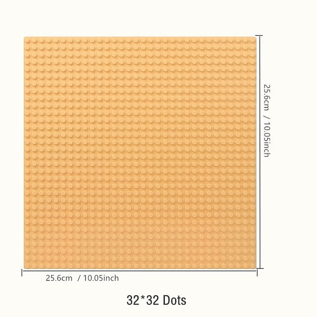 Base Plate 32*32 16X32 16X16 Dots  Building Blocks Baseplate DIY Plastic Plate  Classic Brick Accessories Kids Toy