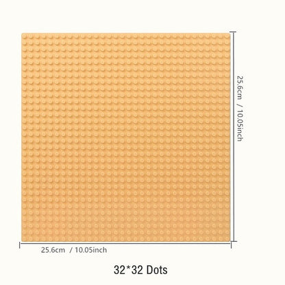 Base Plate 32*32 16X32 16X16 Dots  Building Blocks Baseplate DIY Plastic Plate  Classic Brick Accessories Kids Toy